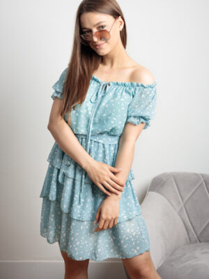 happywoman morska sukienka hiszpanka 2